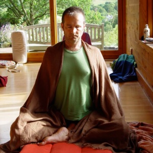 Gary in meditation