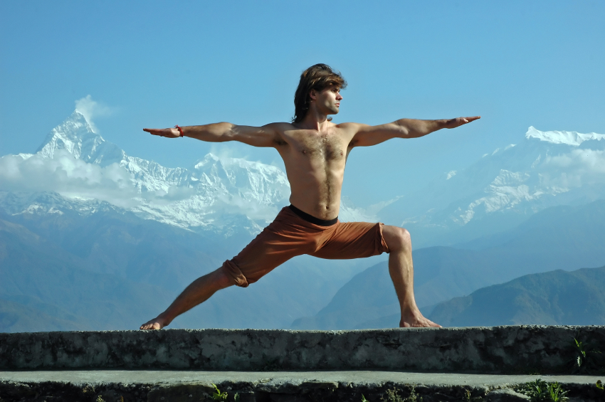 Yoga in Himalays